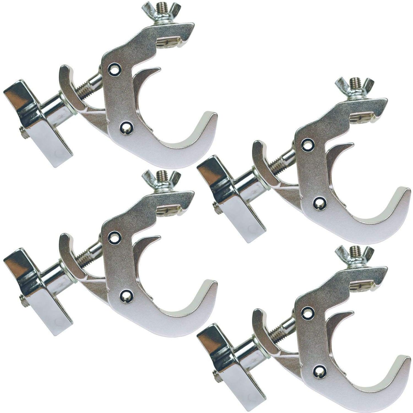 Global Truss Quick Rig Low Profile Hook Clamp for 2-Inch Truss 4-Pack - ProSound and Stage Lighting