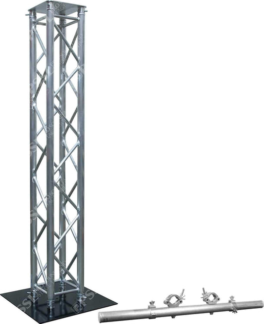 Global Truss 9.84 Ft F34 Truss Totem & LCD/Plasma Mount - ProSound and Stage Lighting