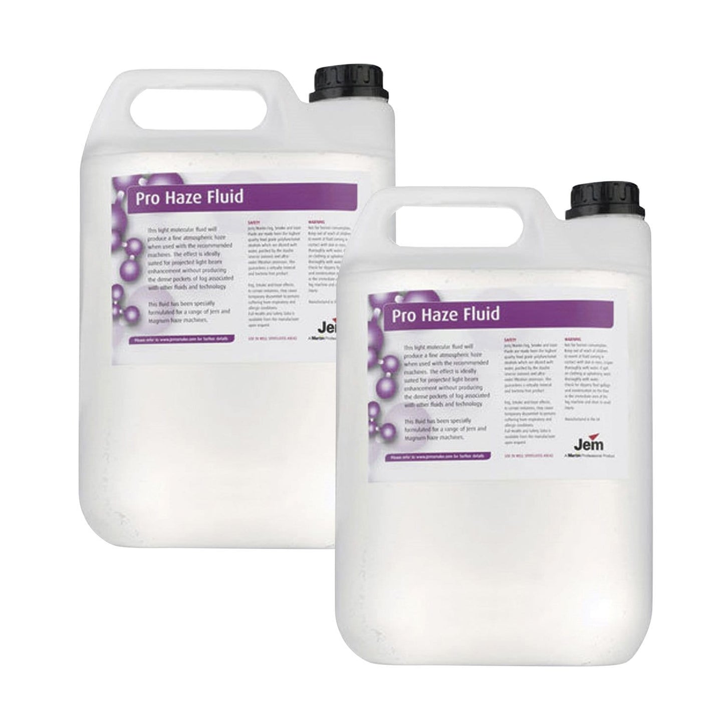 Martin Pro Water Based Haze Fluid 2.5 Liter 2-Pack - ProSound and Stage Lighting