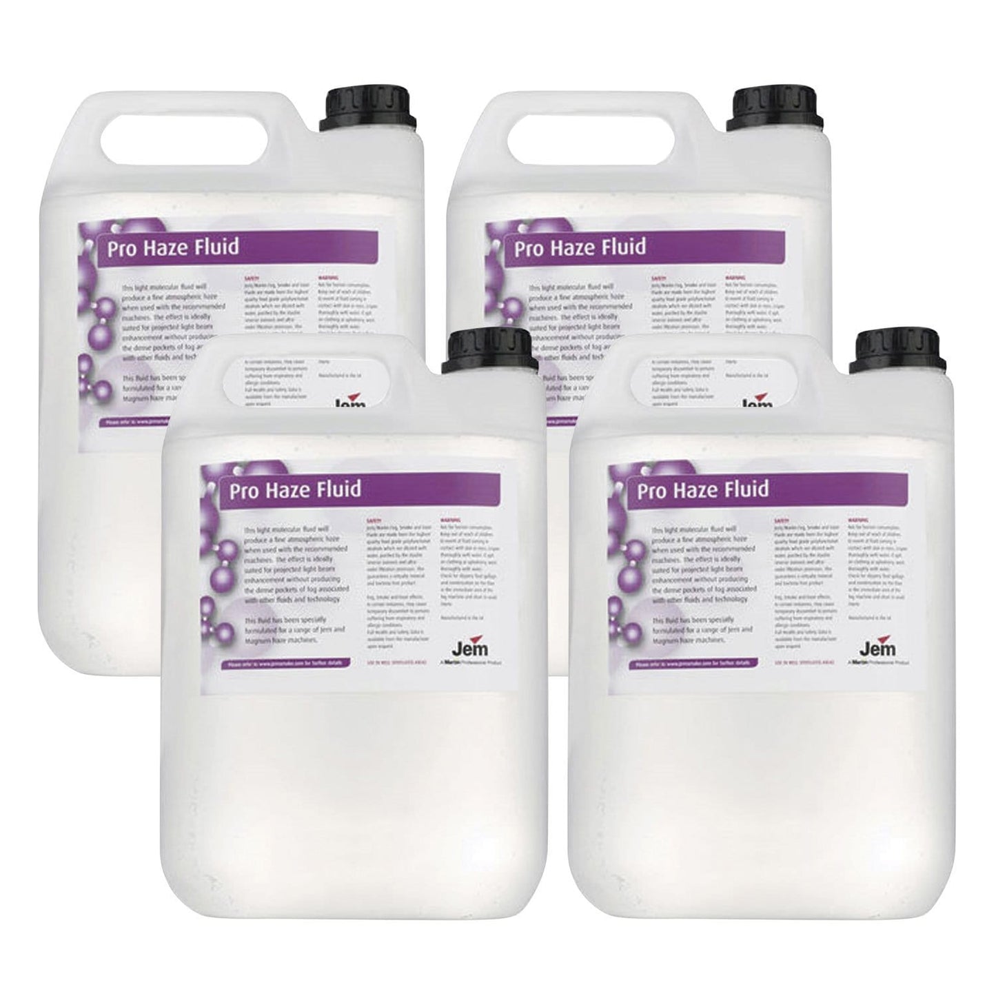 Martin Pro Water Based Haze Fluid 2.5 Liter 4-Pack - ProSound and Stage Lighting