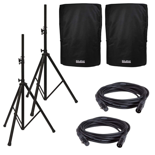 Solena 15-Inch Powered Speaker Accessory Pack - ProSound and Stage Lighting