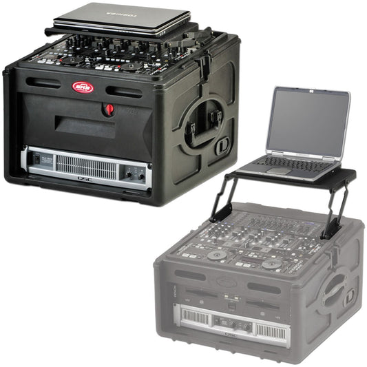 SKBR106 Rack Case plus 1SKBAV8 Laptop Stand Pack - ProSound and Stage Lighting