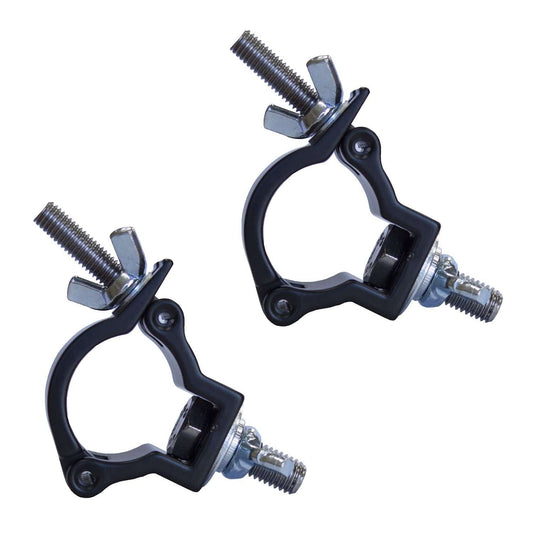 Global Truss Jr Clamp Black for F23/24 Series Truss 2-Pack - ProSound and Stage Lighting