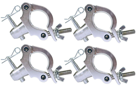 Global Truss Coupler Clamp with Half Coupler 1.5 - 2-Inch 4-Pack - ProSound and Stage Lighting
