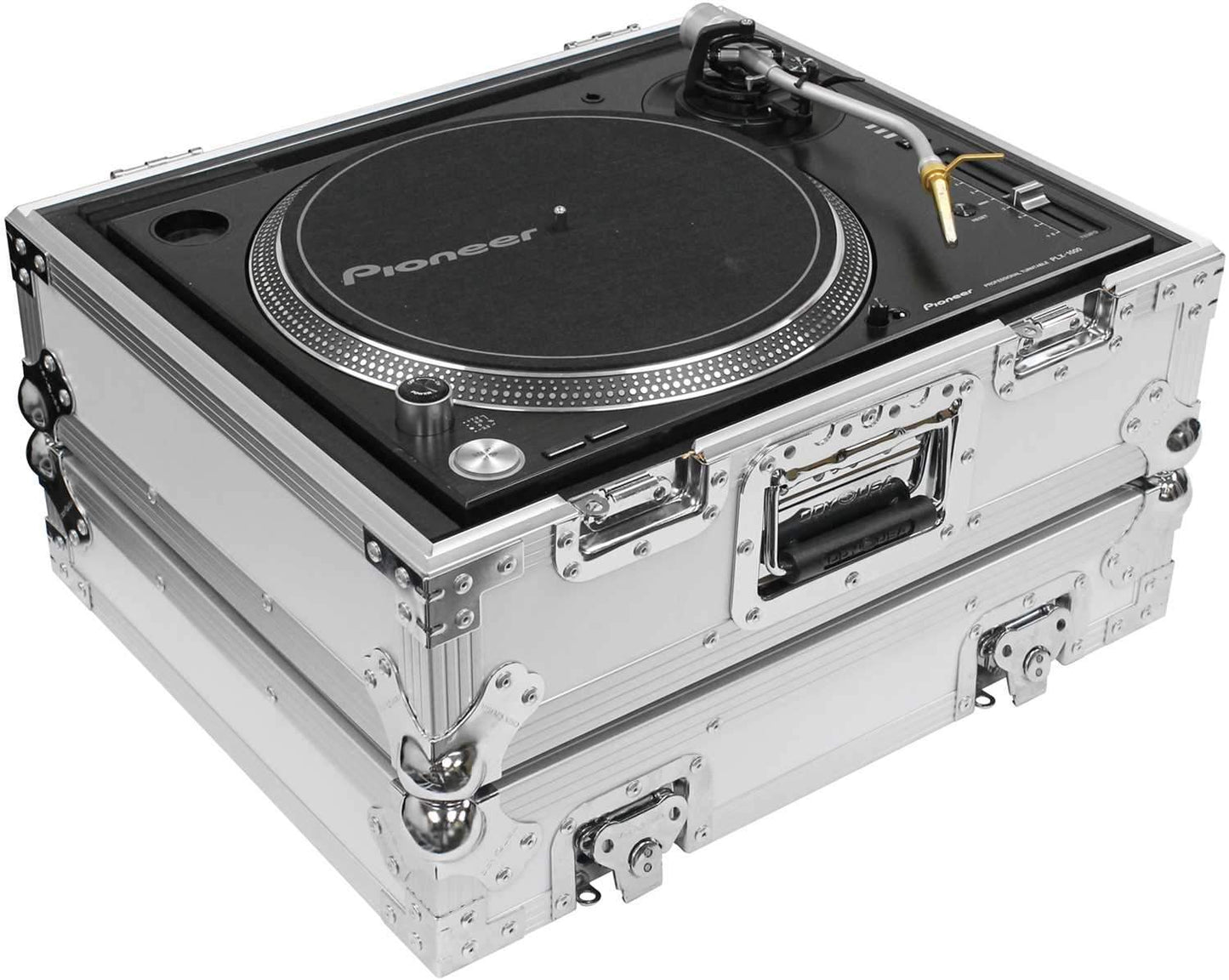 Odyssey FZ1200WT White 1200-Style Turntable Case 2-Pack - ProSound and Stage Lighting