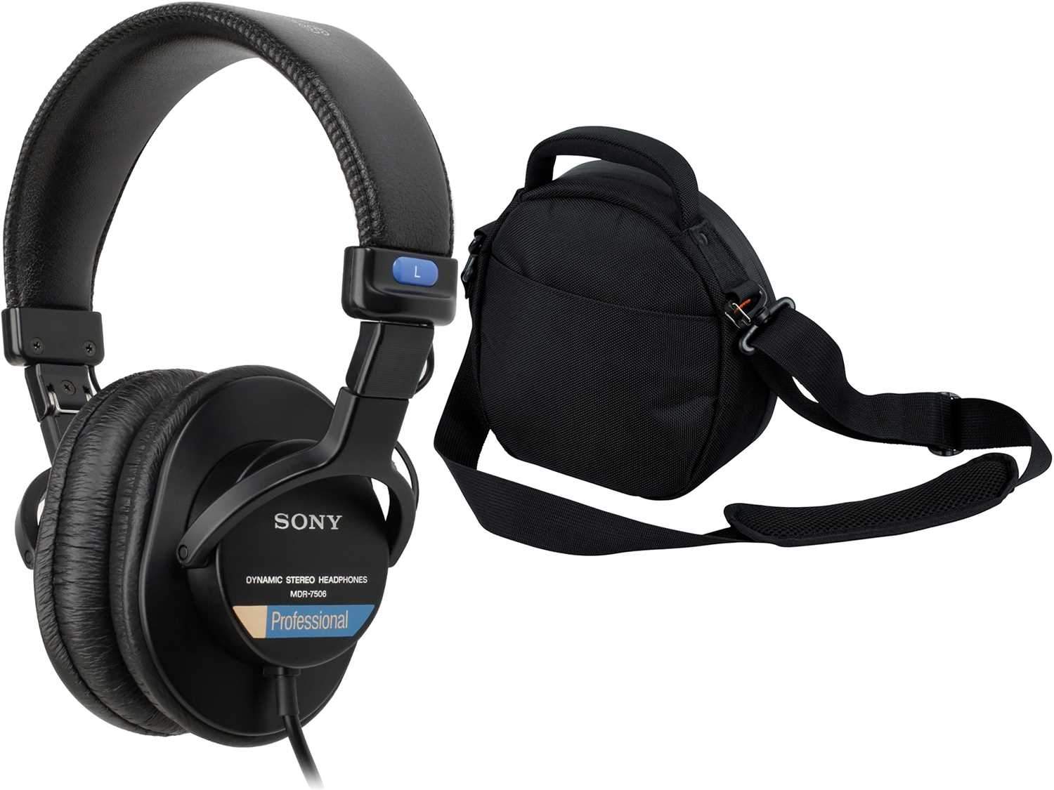 Sony MDR 7506 Studio Headphones with Gator Carry Bag | PSSL
