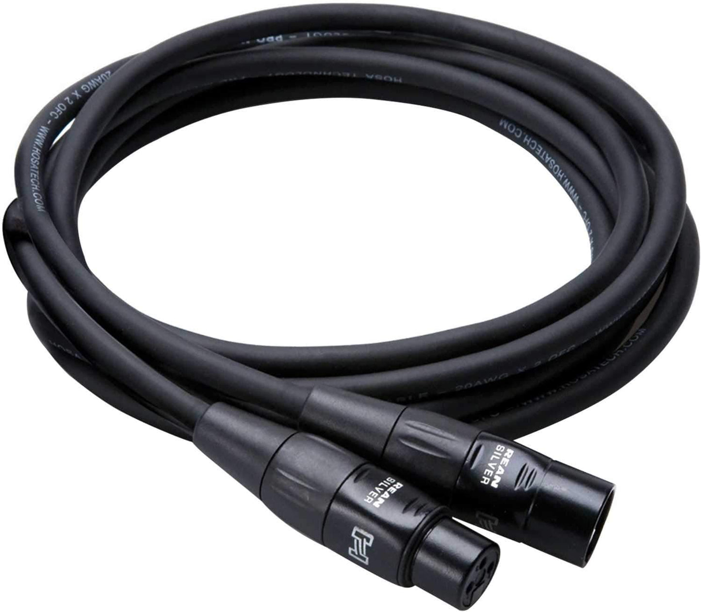 Hosa HMIC-015 15Ft Rean XLR Mic Cable 2-Pack - ProSound and Stage Lighting