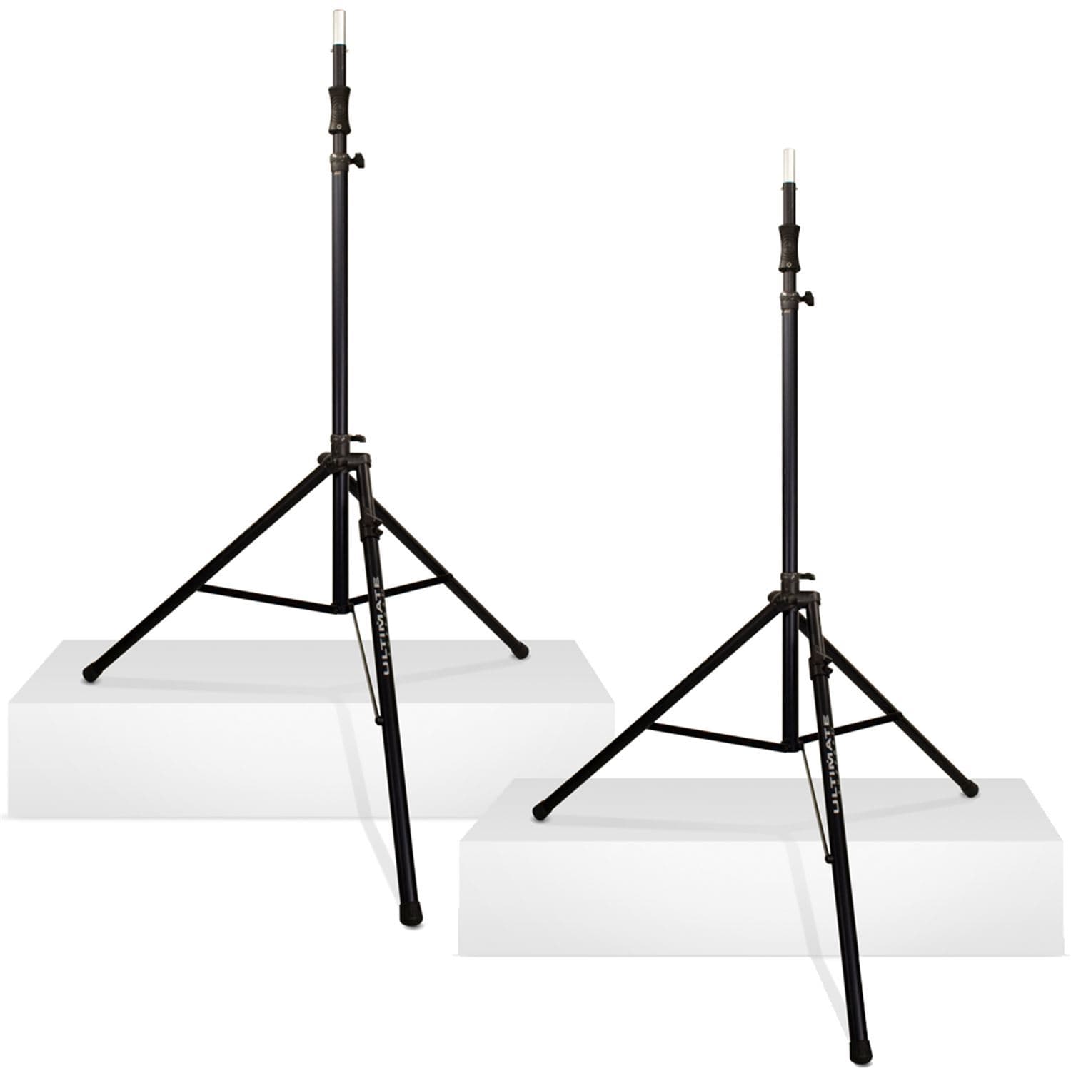 Ultimate TS110BL Level Leg Speaker Stand 2 Pack - ProSound and Stage Lighting