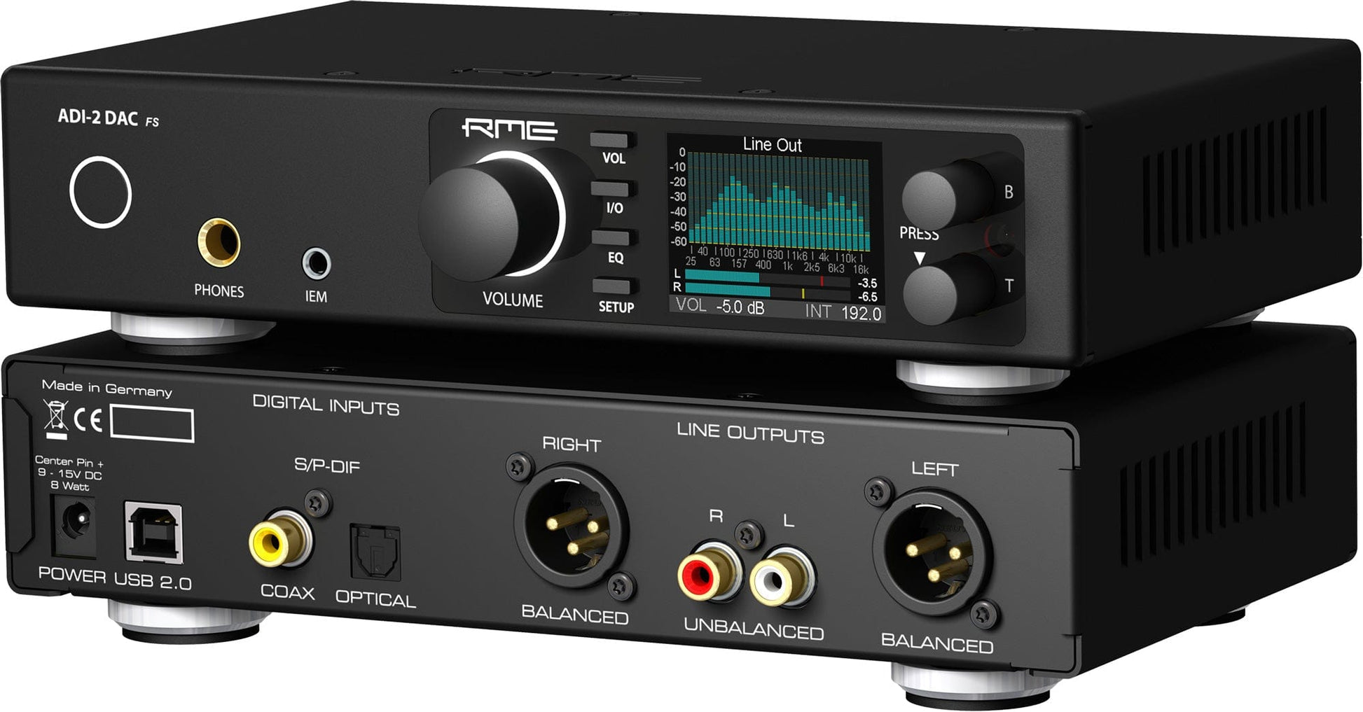 RME ADI-2 DAC FS Ultra Fidelity PCM/DSD 768 kHz DA Converter - PSSL ProSound and Stage Lighting