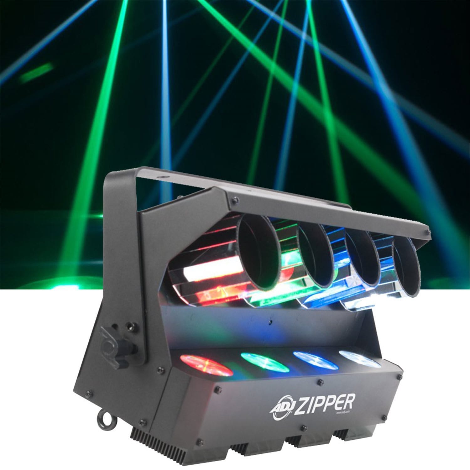 ADJ American DJ Zipper 4 Barrel Scan LED Effect Light - ProSound and Stage Lighting