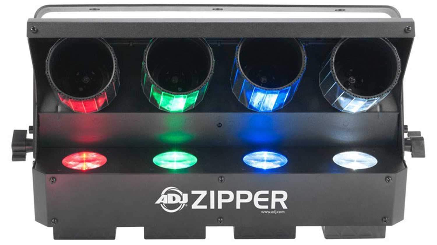 ADJ American DJ Zipper 4 Barrel Scan LED Effect Light - ProSound and Stage Lighting