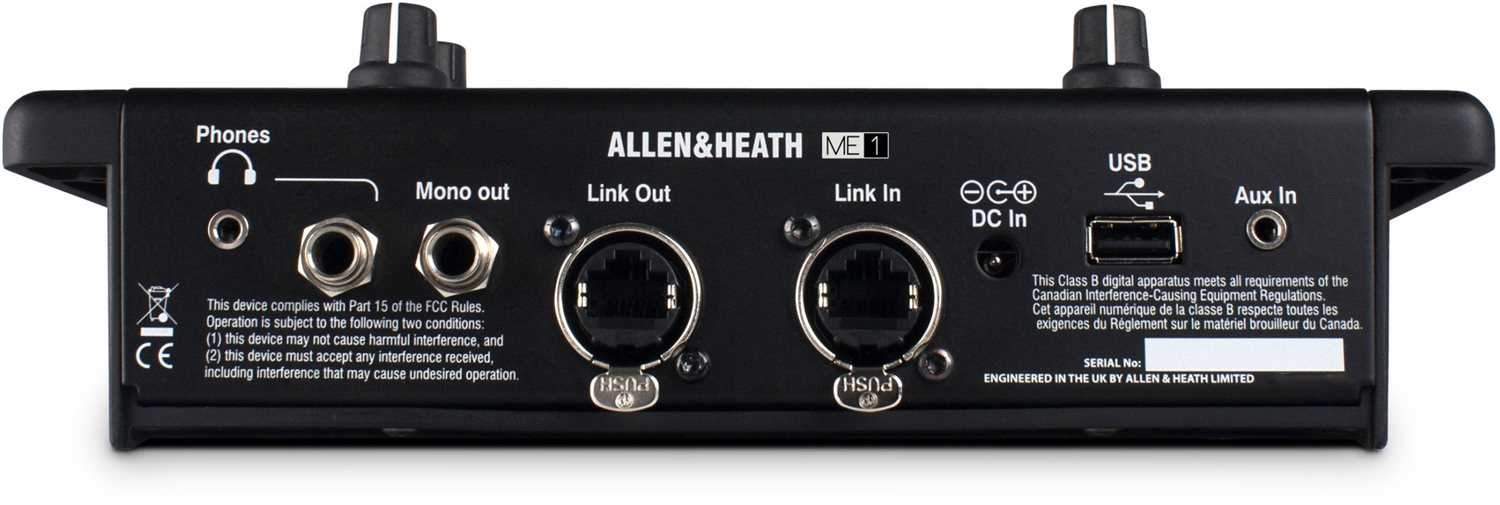 Allen & Heath ME-1 42-Mix Personal Monitor Mixer - ProSound and Stage Lighting