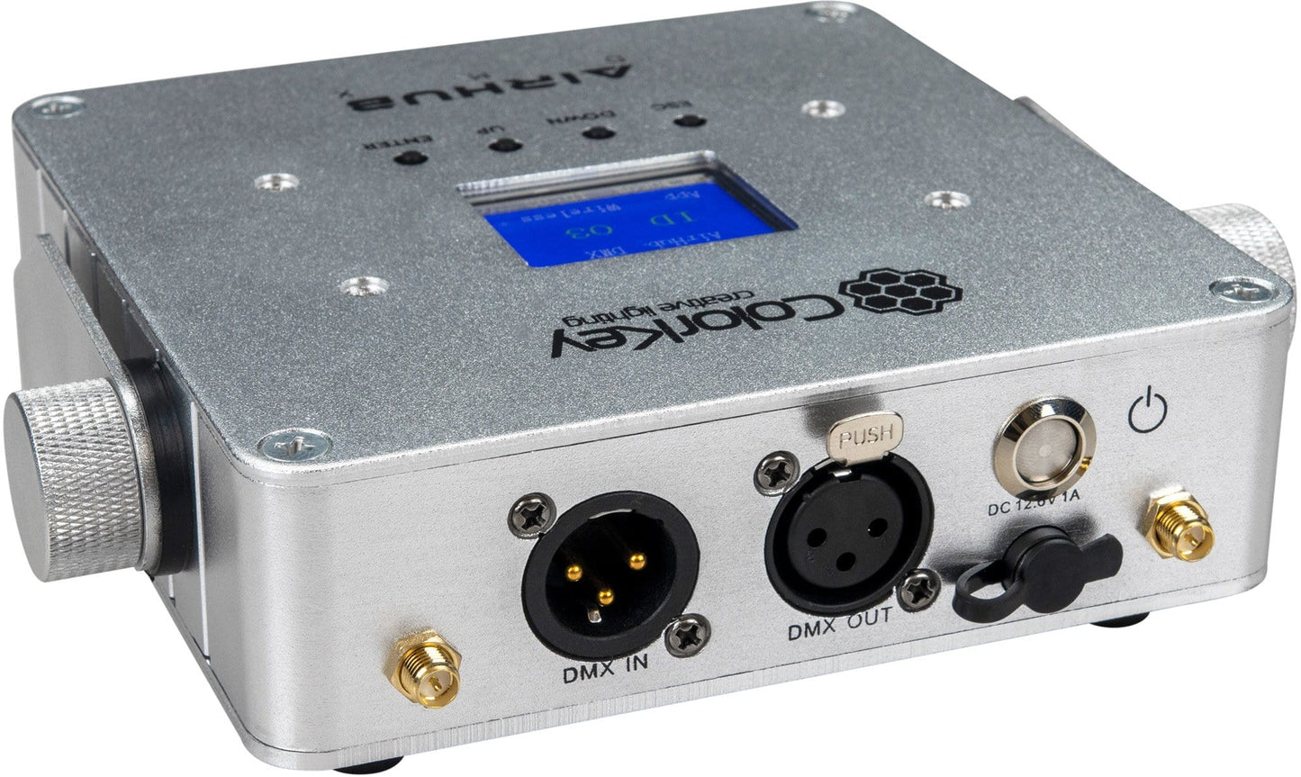 ColorKey AirHub DMX Battery-Powered W-DMX Transceiver - PSSL ProSound and Stage Lighting