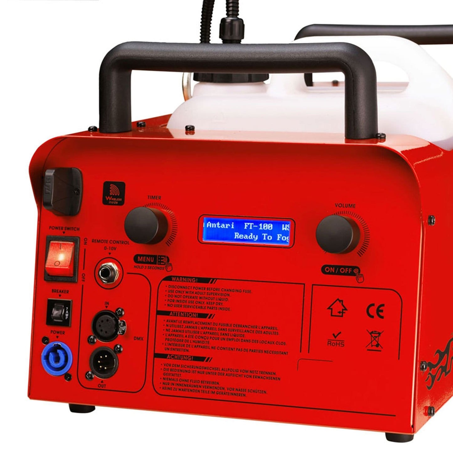 Antari FT-100 1500-Watt Fire Training Fog Machine - ProSound and Stage Lighting