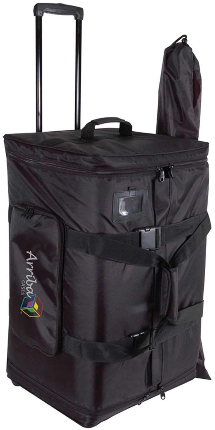 Arriba AS175 Rolling Speaker Bag with Wheels - ProSound and Stage Lighting