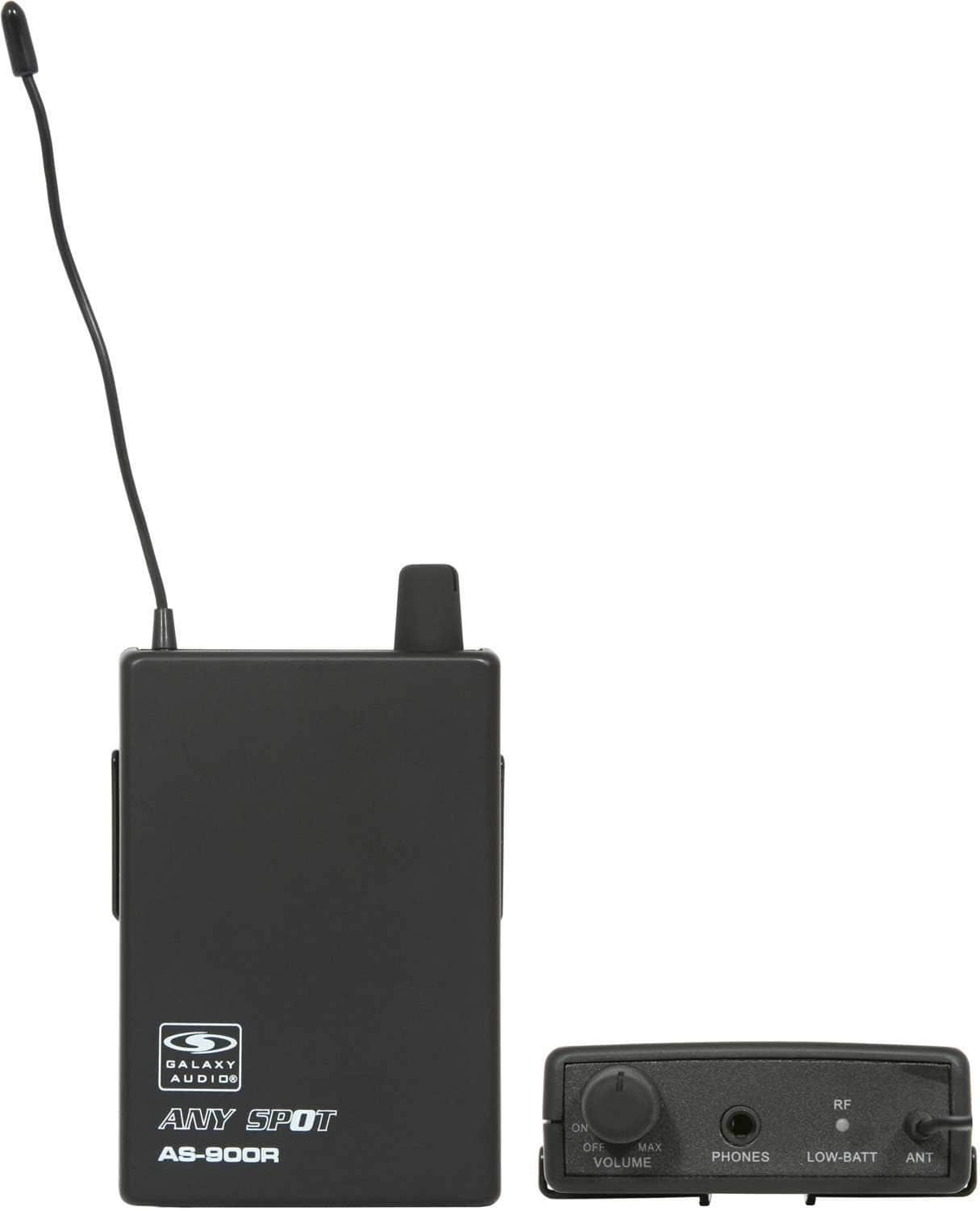 Galaxy Audio AS-900 Wireless Personal Monitor - ProSound and Stage Lighting