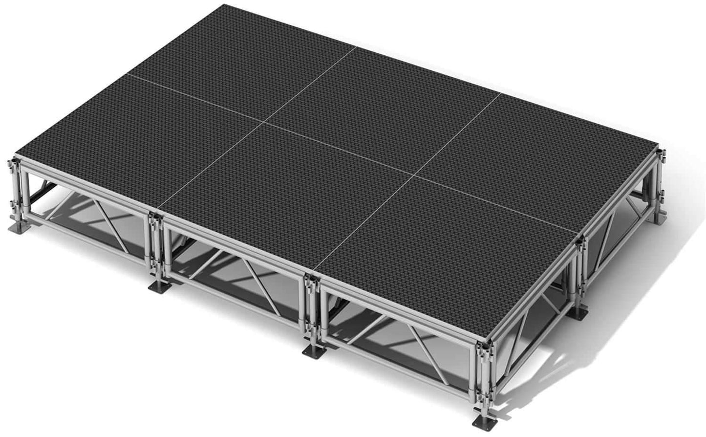 All Terrain ATSTAGE12848 12 Ft x 8 Ft Stage System - ProSound and Stage Lighting