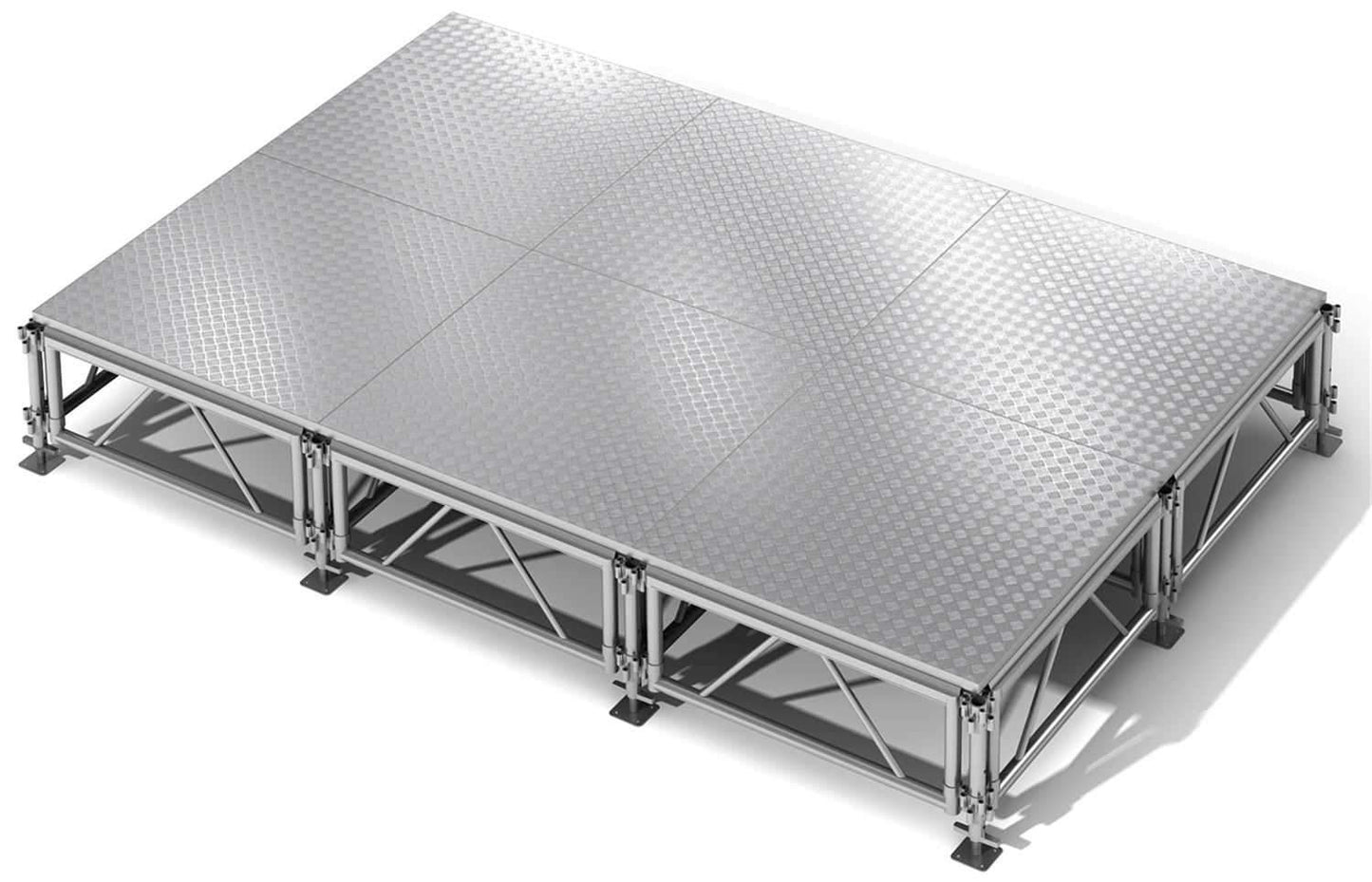 All Terrain ATSTAGE12848P 12 Ft x 8 Ft Stage System - ProSound and Stage Lighting