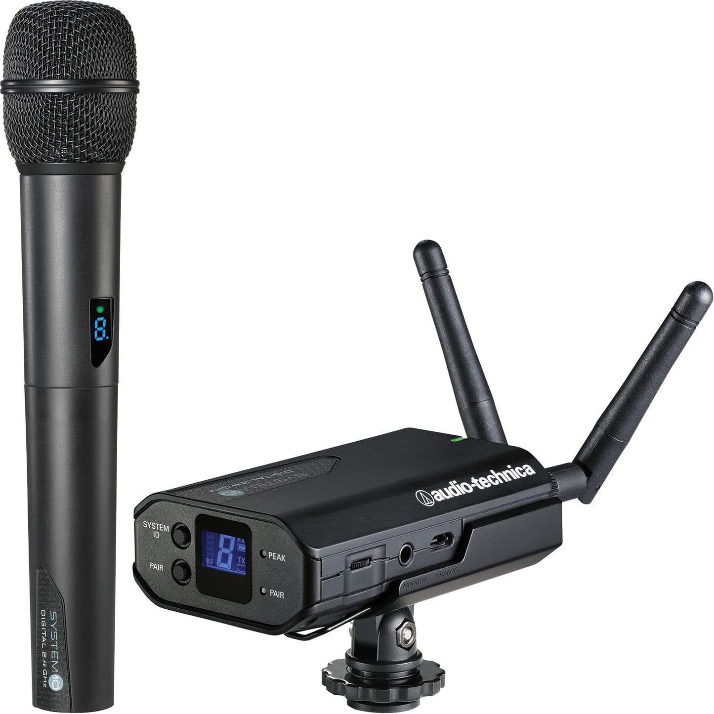 Audio Technica ATW-1702 System 10 Wireless Mount Set with Handheld Mic - ProSound and Stage Lighting