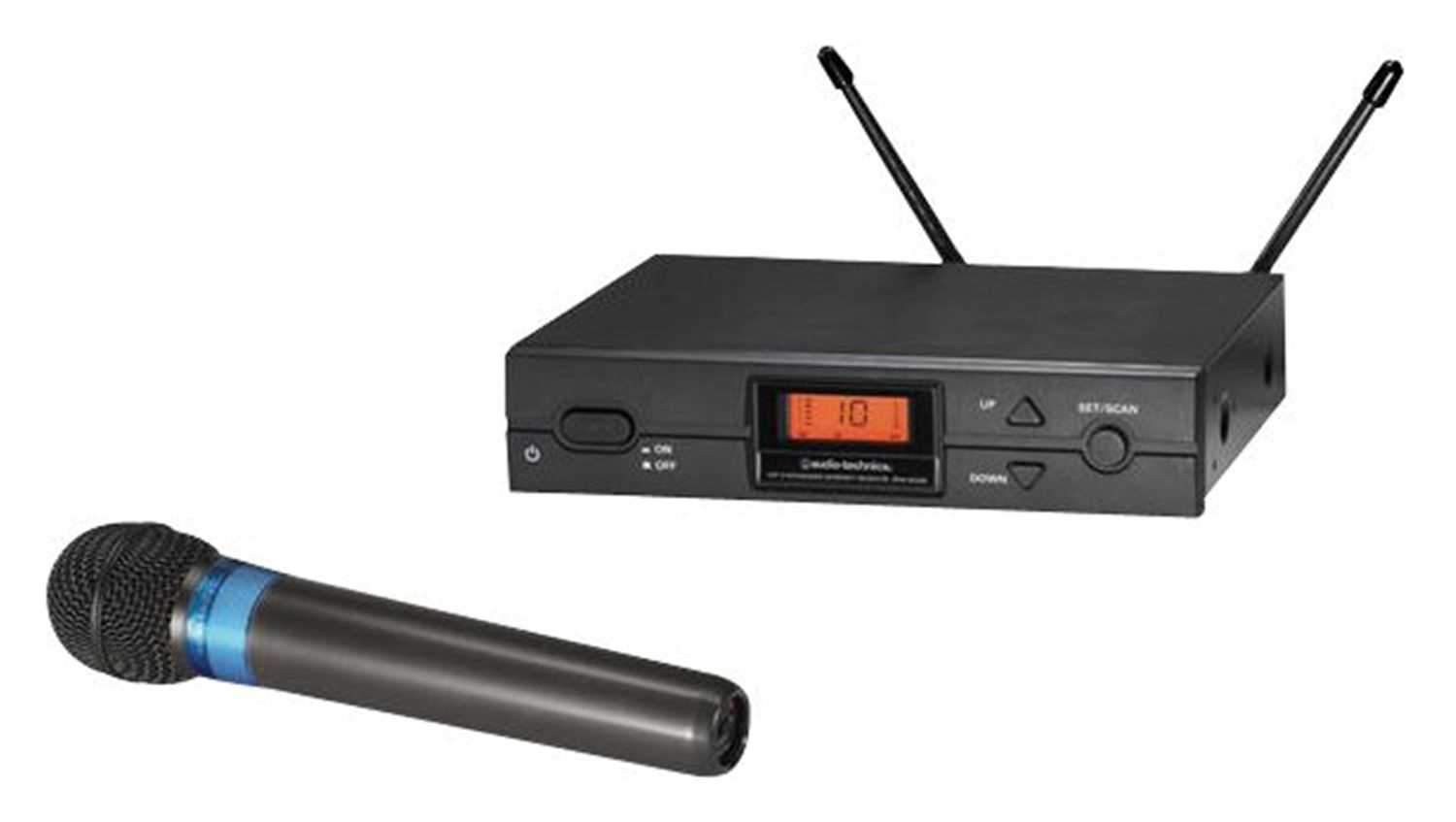 Audio Technica ATW-2120-AD Handheld Wireless Microphone System - ProSound and Stage Lighting