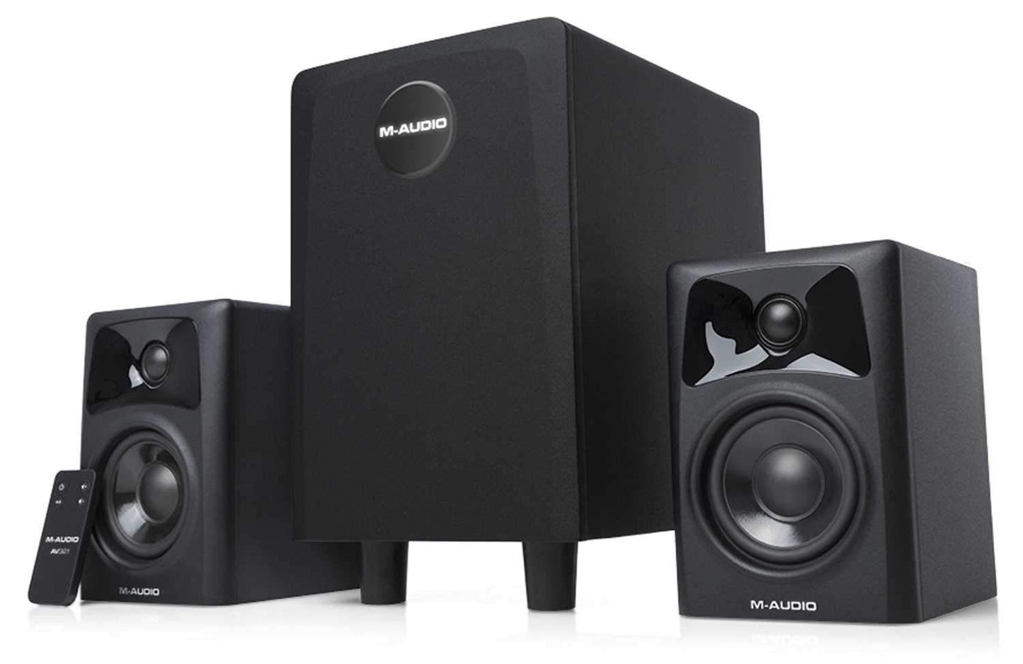 M-Audio AV32.1 Powered Speaker System with Subwoofer - ProSound and Stage Lighting