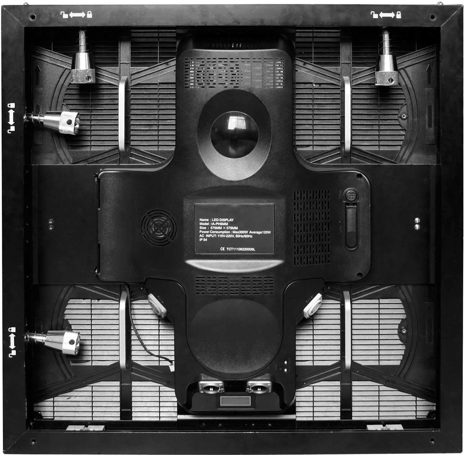 ADJ American DJ AV6X3X2 6-Panel AV6X LED Video Wall System - ProSound and Stage Lighting