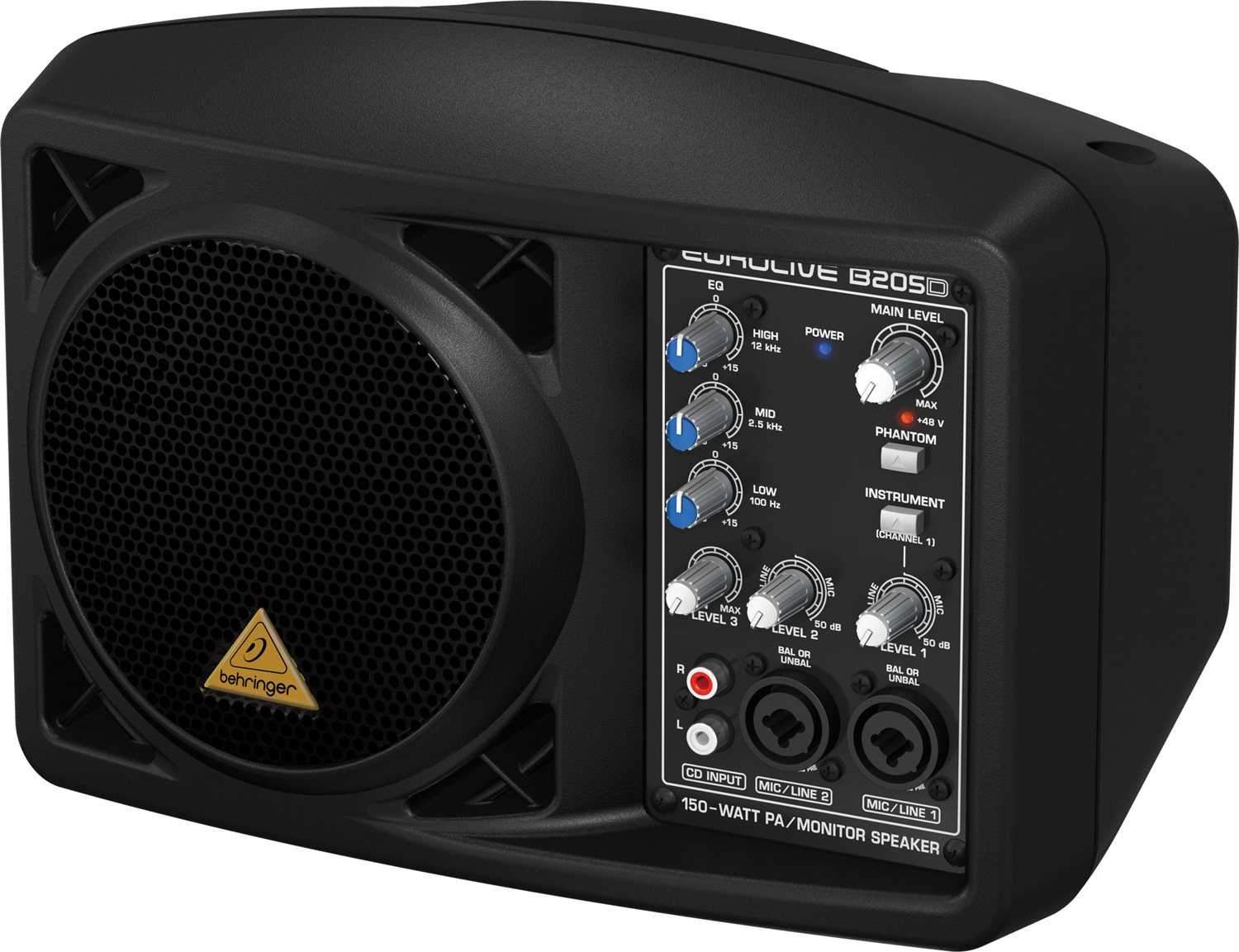 Behringer Eurolive B205D Powered Monitor Speaker - ProSound and Stage Lighting
