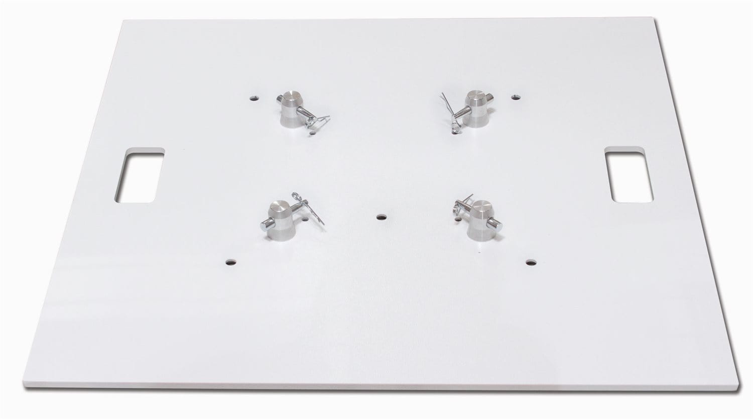 Global Truss White Lighting Truss 30"x30" F34 Aluminum Base Plate - PSSL ProSound and Stage Lighting