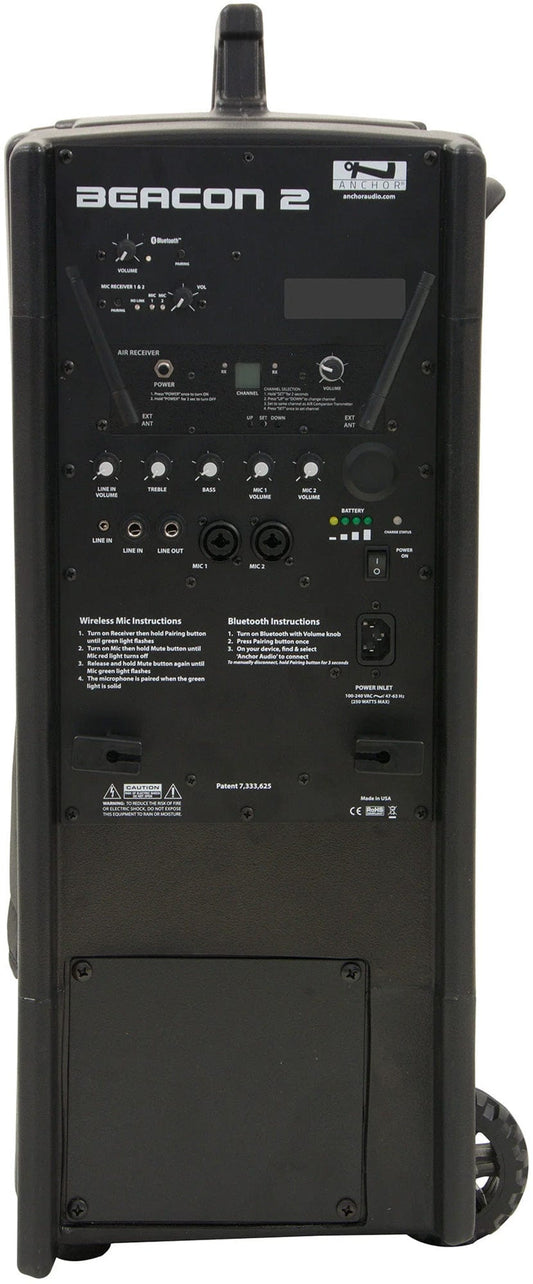 Anchor Audio BEA2-RU2 Beacon Companion Speaker w/ Wireless Capabilities - PSSL ProSound and Stage Lighting