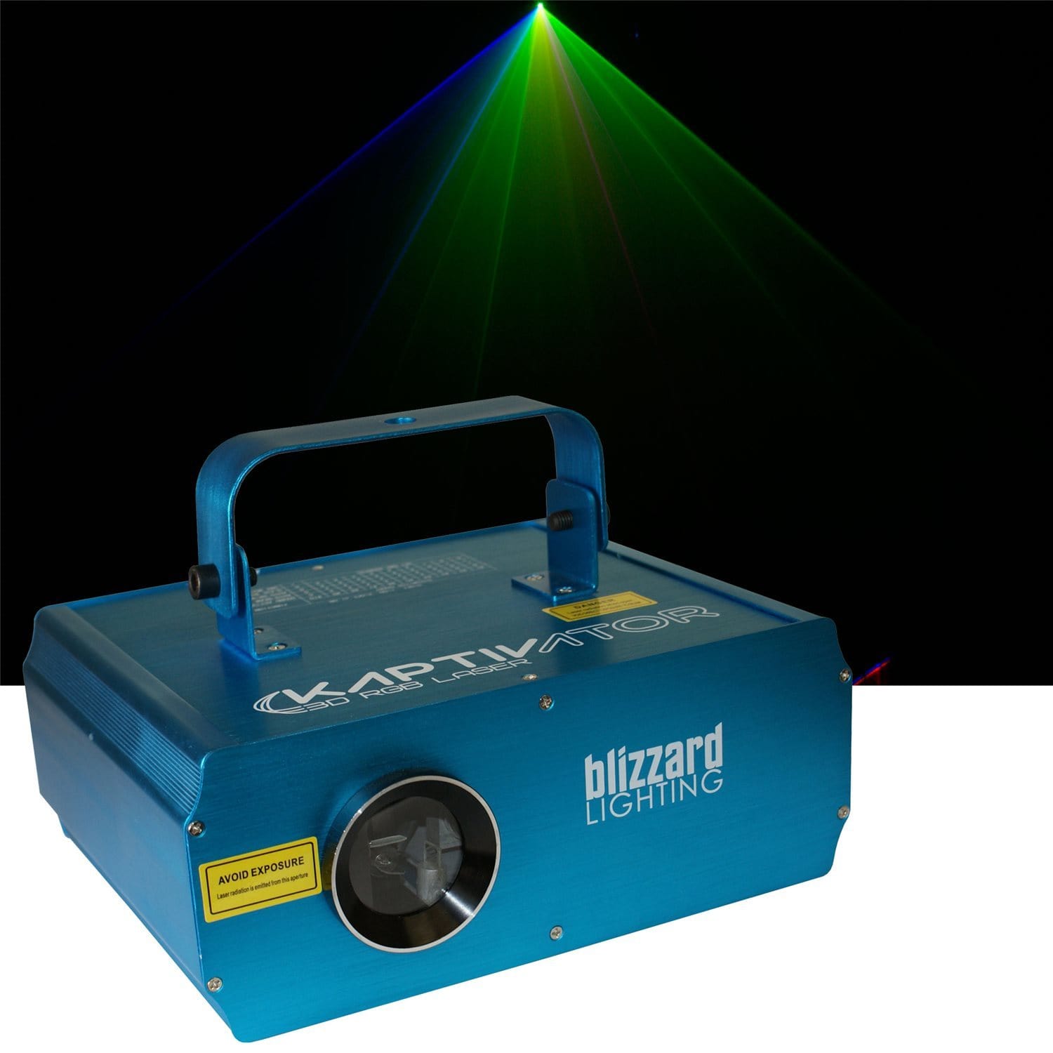 Blizzard Kaptivator DMX 3D RGB Laser Effect Fixture - ProSound and Stage Lighting