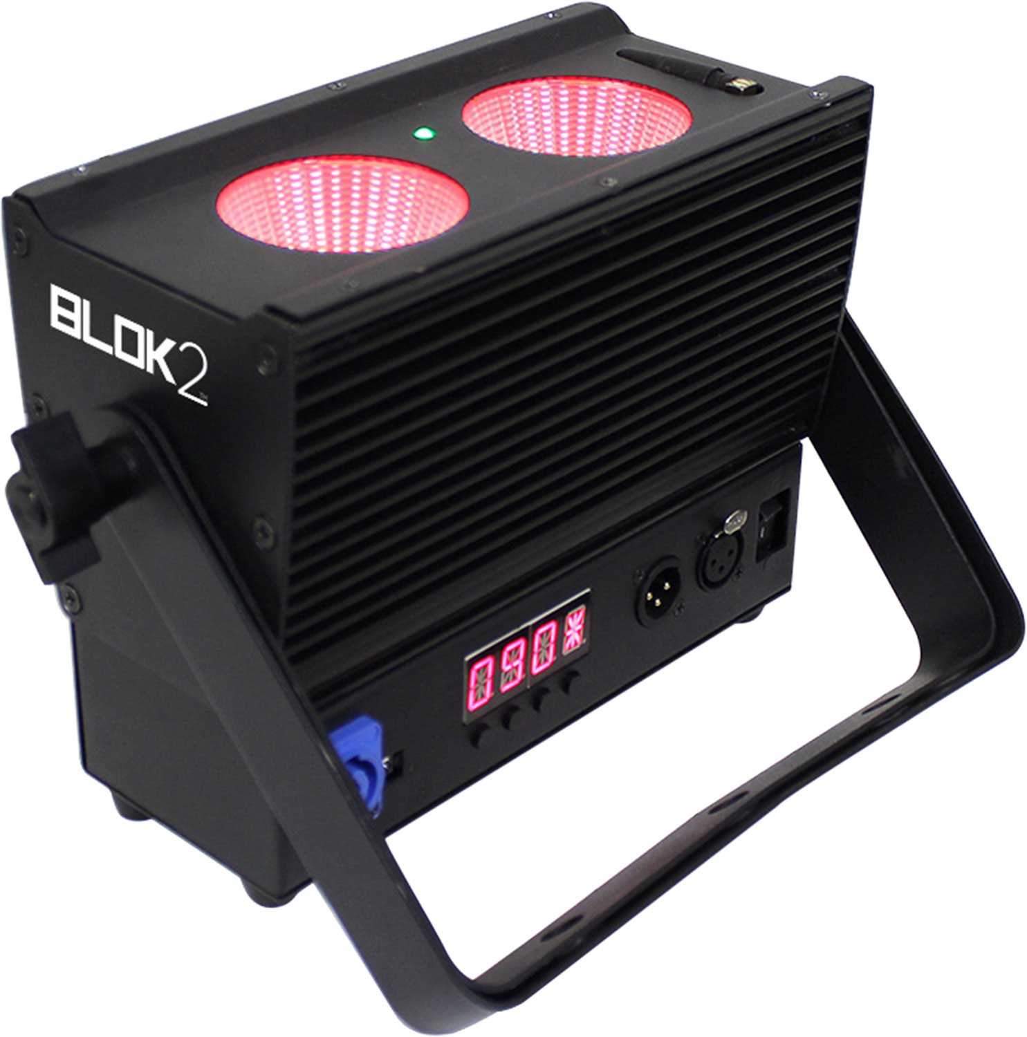Blizzard Blok 2 50-Watt RGBWUV Battery Powered COB LED Wash Light - ProSound and Stage Lighting