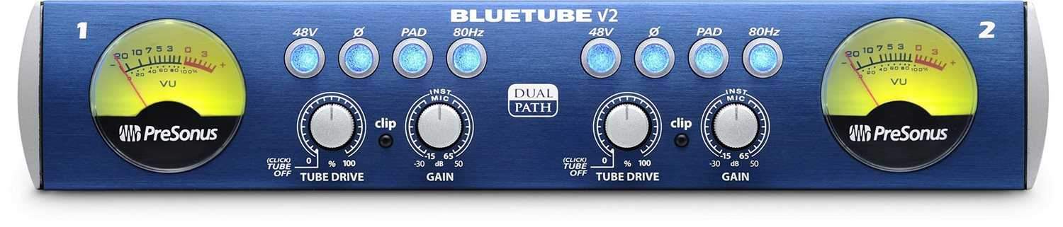 PreSonus Blue Tube DP V2 2-Ch Tube Microphone Preamp - ProSound and Stage Lighting