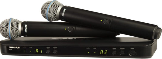Shure BLX288 Dual BETA58 Vocal System J11 Frequency - PSSL ProSound and Stage Lighting