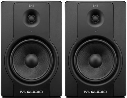 M-Audio BX8-D2 8" Powered Studio Monitor (Pair) - PSSL ProSound and Stage Lighting