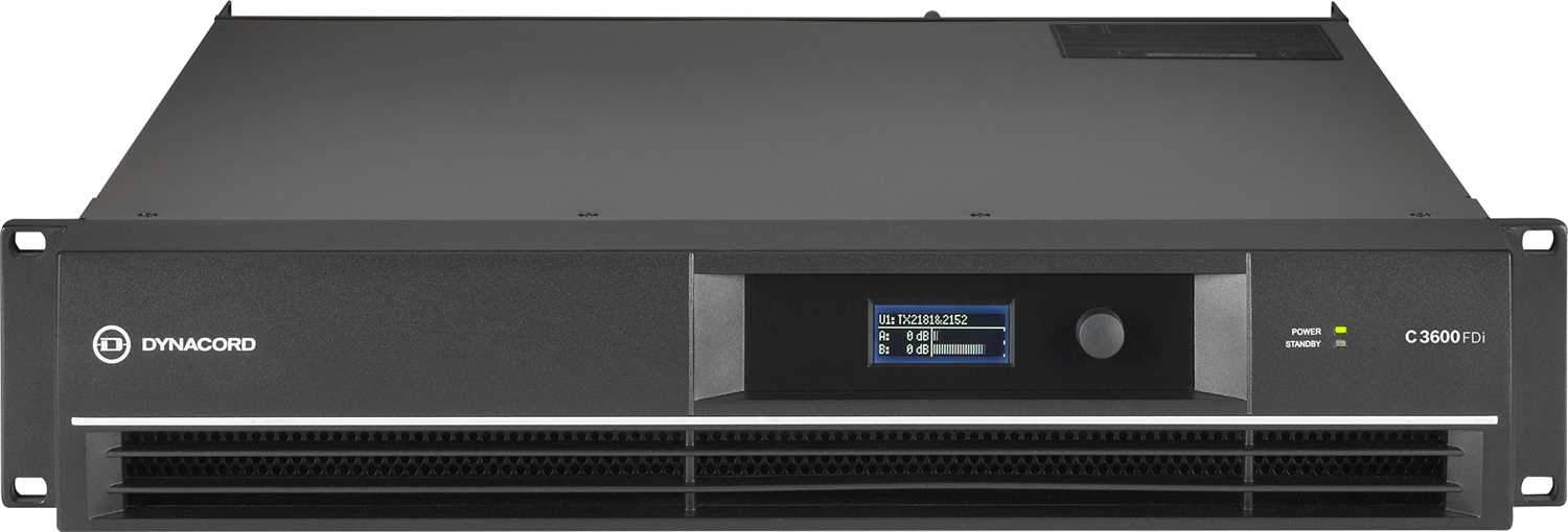 DYNACORD C3600FDI 1800w Powered Amplifier - ProSound and Stage Lighting