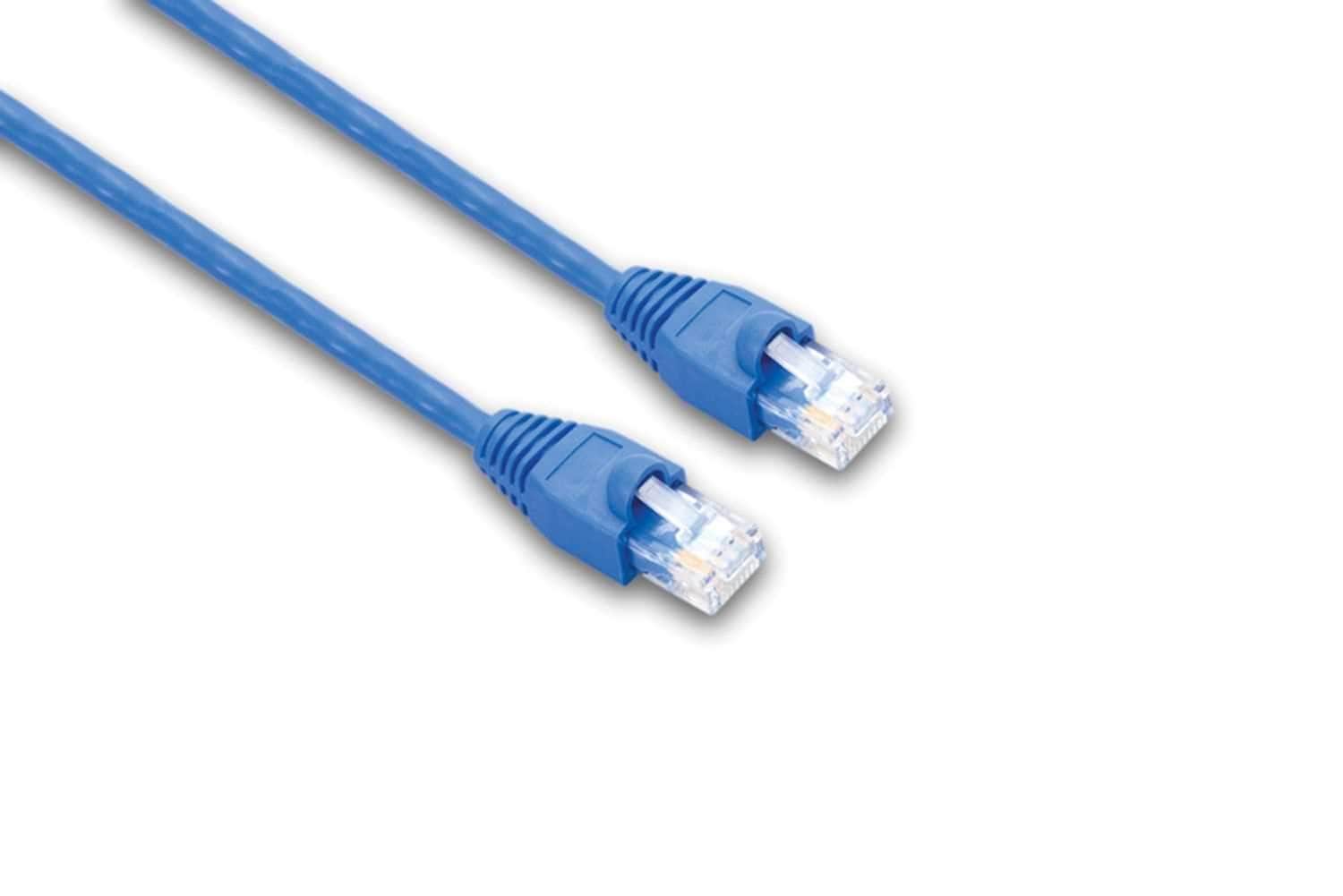 Hosa CAT-505BU Cat 5e Cable 8P8C to Same 5 Foot Blue - ProSound and Stage Lighting