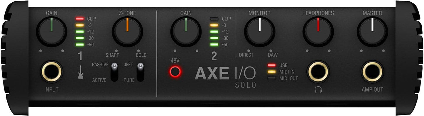 Ik Multimedia Axe I/O Solo & Amplitube 5 Bundle - PSSL ProSound and Stage Lighting