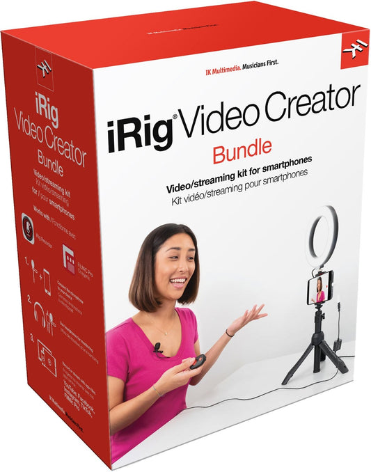 Ik Multimedia Irig Video Creator Bundle - PSSL ProSound and Stage Lighting