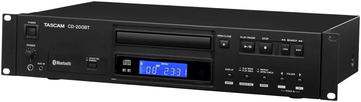 Tascam CD200BT CD Player with Bluetooth Receiver - ProSound and Stage Lighting