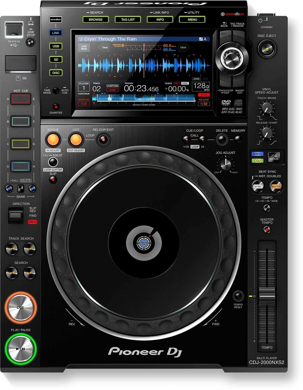 Pioneer DJ CDJ-2000NXS2 Professional DJ Multi Player