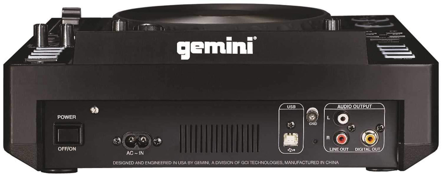 Gemini CDJ-700 Tabletop DJ Media Player & Controller - ProSound and Stage Lighting