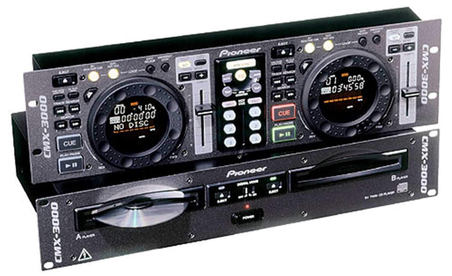 Pioneer DJ CMX3000 Dual CD Player