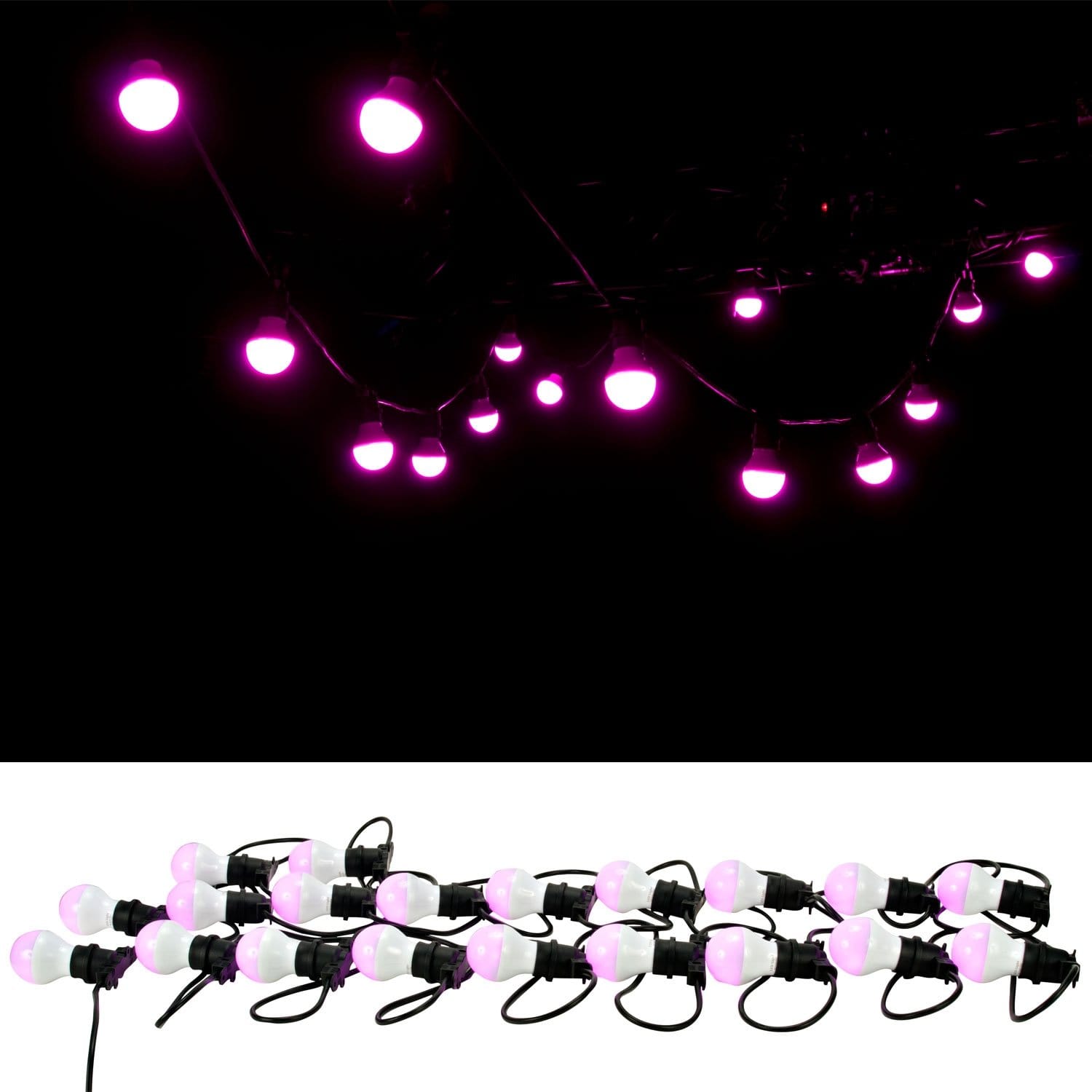 ADJ American DJ Color Strand LED 30ft RGBW String Light - ProSound and Stage Lighting