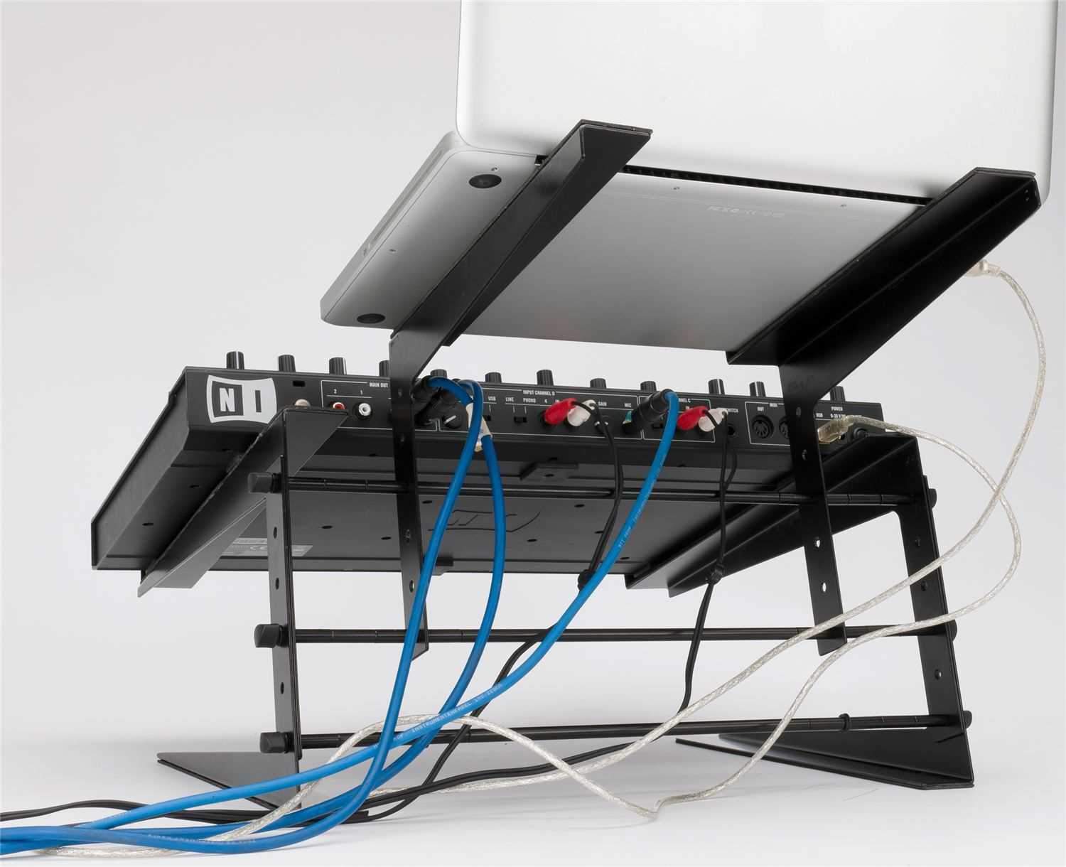 Magma MGA75540 Control Stand for Laptop & DJ Controller - ProSound and Stage Lighting