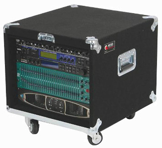 Odyssey Pro Rack 8 Space with Wheels - ProSound and Stage Lighting