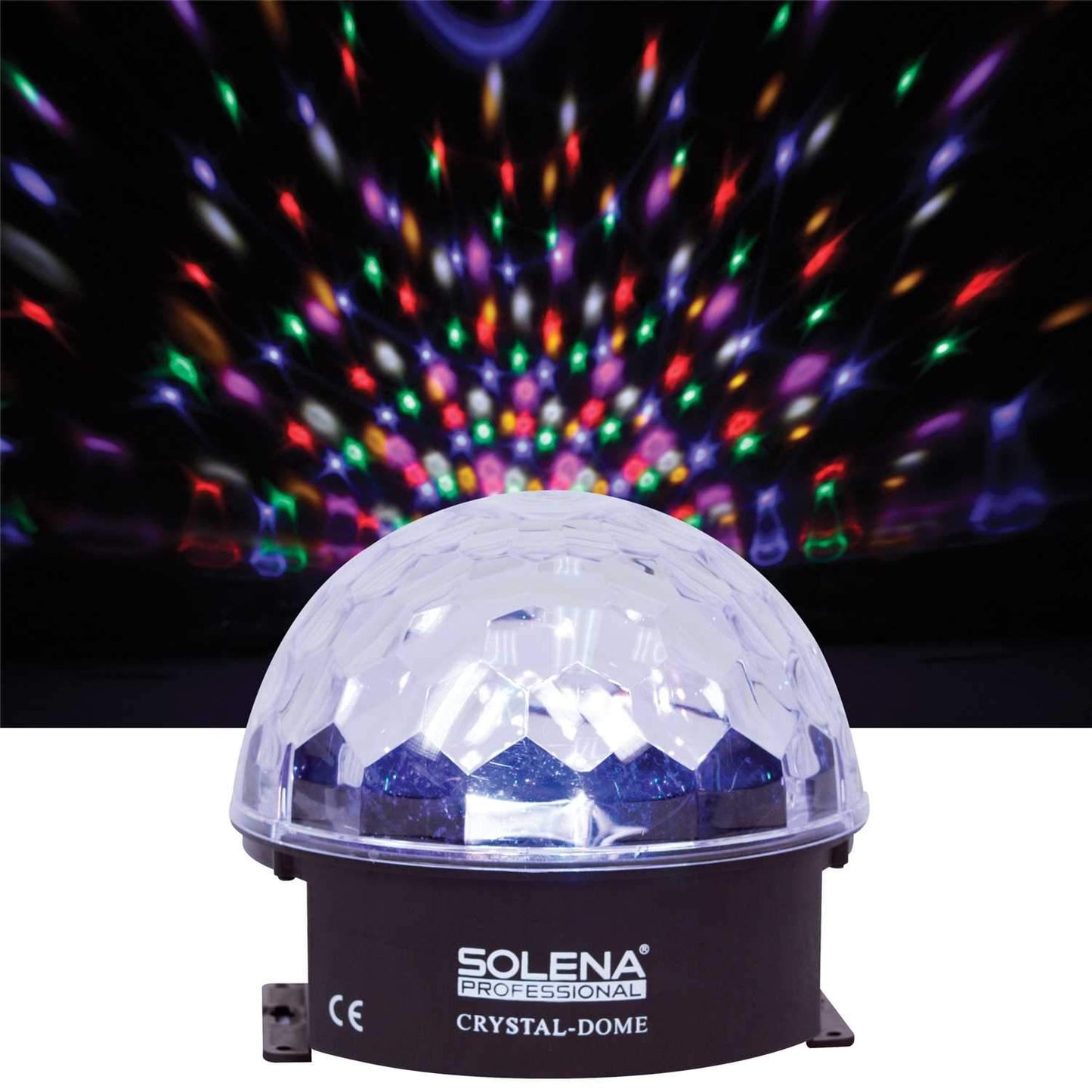 Solena Crystal Dome RGBW LED Effect Light - ProSound and Stage Lighting