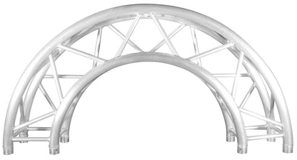 TRUSST 180 Degree 4.9-Foot (1.5m) 12-Inch Truss Arc Section - ProSound and Stage Lighting