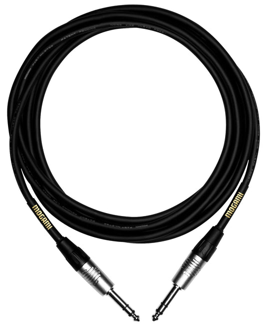 Mogami CorePlus TRS to TRS Cable 1 Foot - PSSL ProSound and Stage Lighting