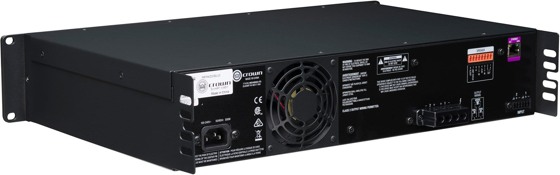 Crown CDi2x300 2x300W Power Amplifier - ProSound and Stage Lighting