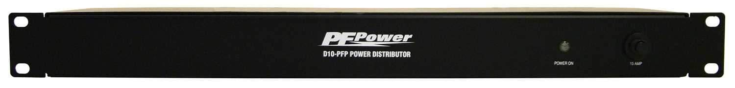 Furman D10-PFP 10-Outlet Rack Power Distributor - ProSound and Stage Lighting